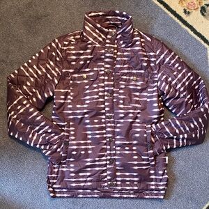 Stio Women's Skycrest Snap Puffer Jacket Huckleberry Jam XS